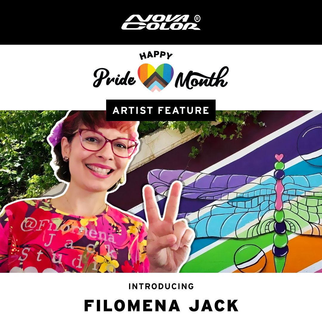 Introducing Filomena!

Filomena has run several small businesses, including a quilt shop and a wedding photography business. She now paints large murals, portraits of pets, and lots of flowers.

Learn more about Filomena by clicking the link below.

novacolorpaint.com/pages/filomena…