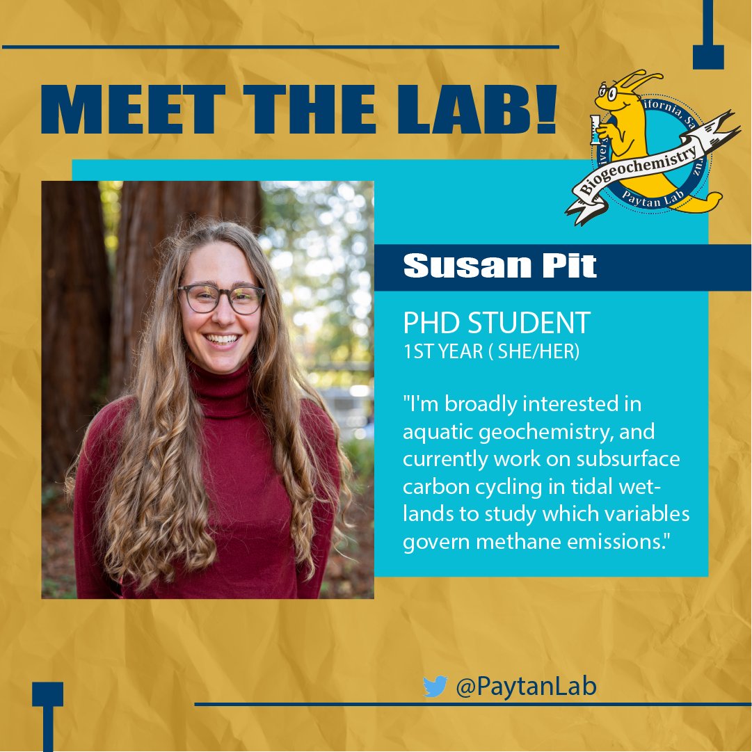 Say hello to our resident Slough-ologist! 

Visit our updated lab website to learn more about all our projects and new lab members! 🐚

🔬Link in bio🔬