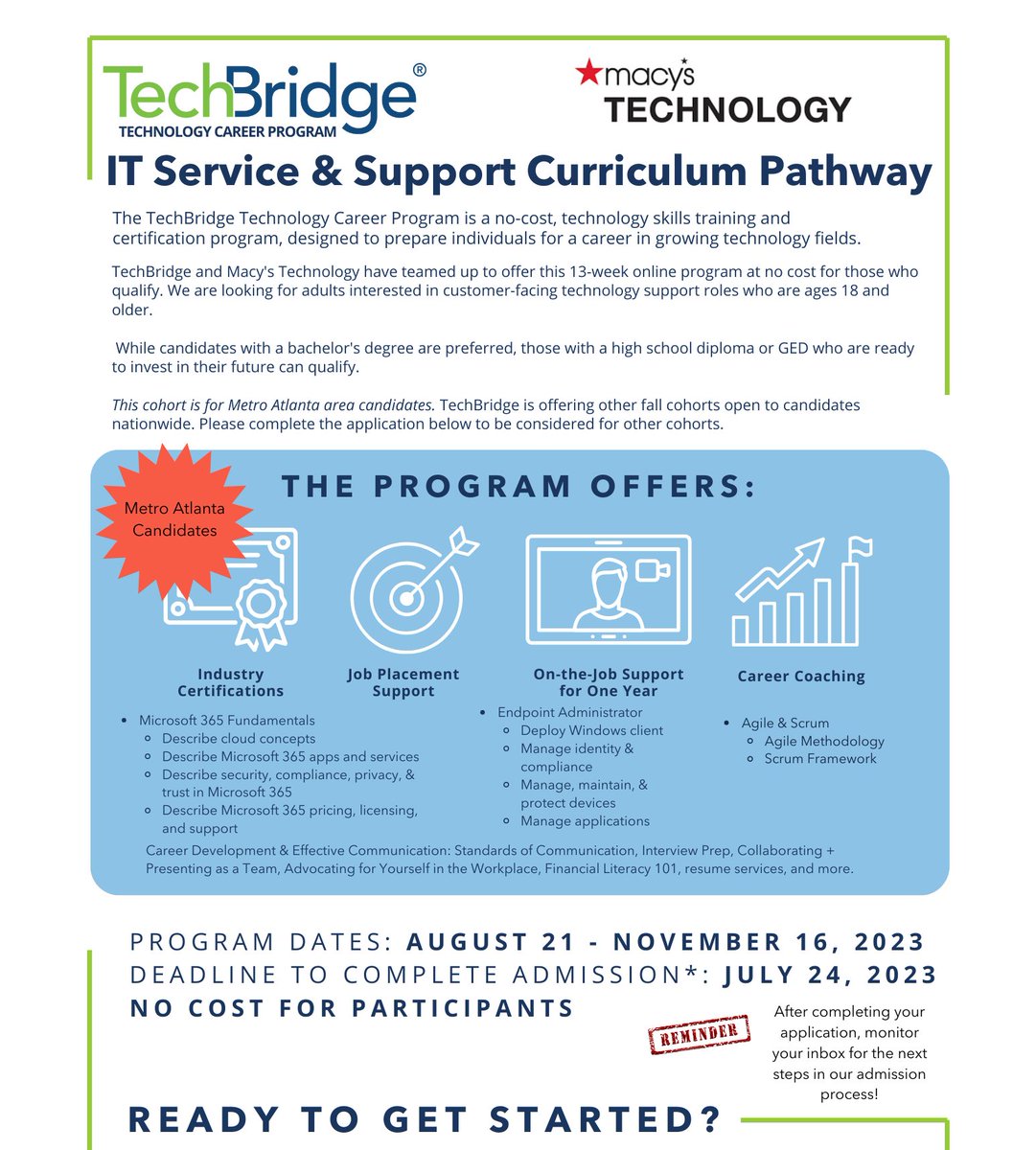 Techbridge tweet media