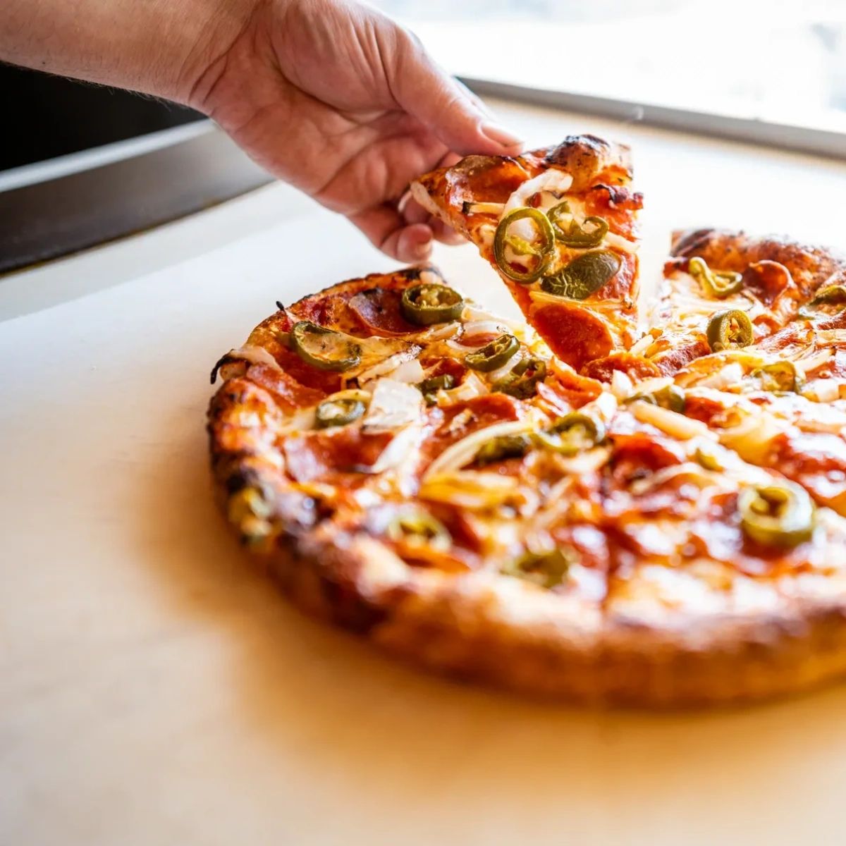 Fun Fact: The average American eats approximately 46 slices of pizza per year! How many slices do you think you've eaten so far this year? 🍕 #PizzaDOro #DCPizza #DCFoodie #DCFoodScene #DCEats
