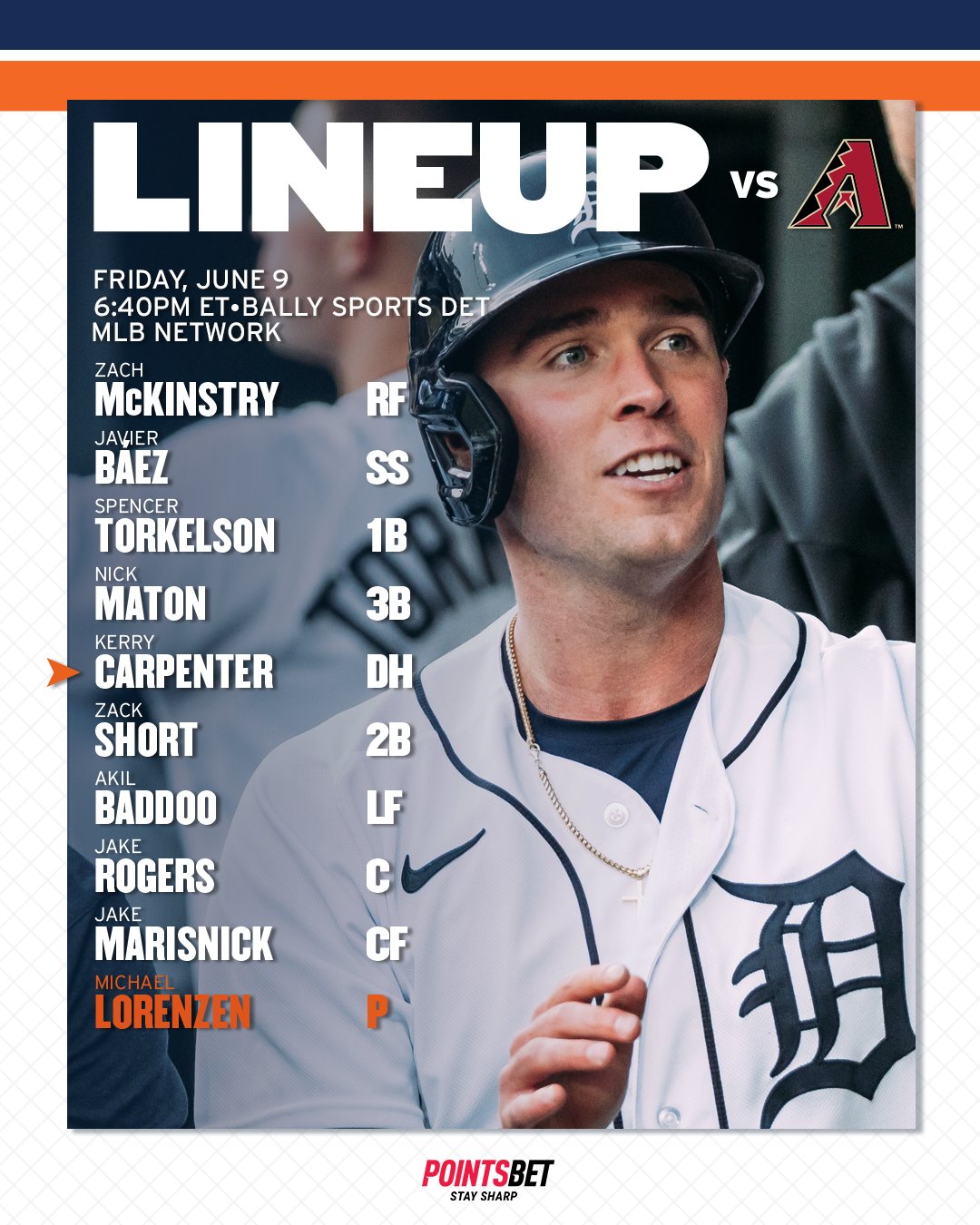 Detroit Tigers on Twitter "Capital G.O.A.T. Thank you Nationals, you