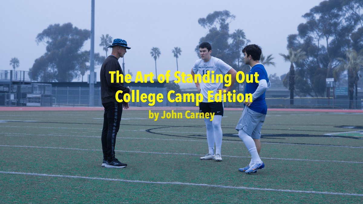 Take advantage of our The Art of Standing Out FLASH SALE before your next college camp.

aok.carneycoaching.com/course/college…

You’ll receive 25+ tools to impress coaches, our kickoff system AND strength+conditioning program. Coaches offer strong, athletic kickers/punters who blast kickoffs.