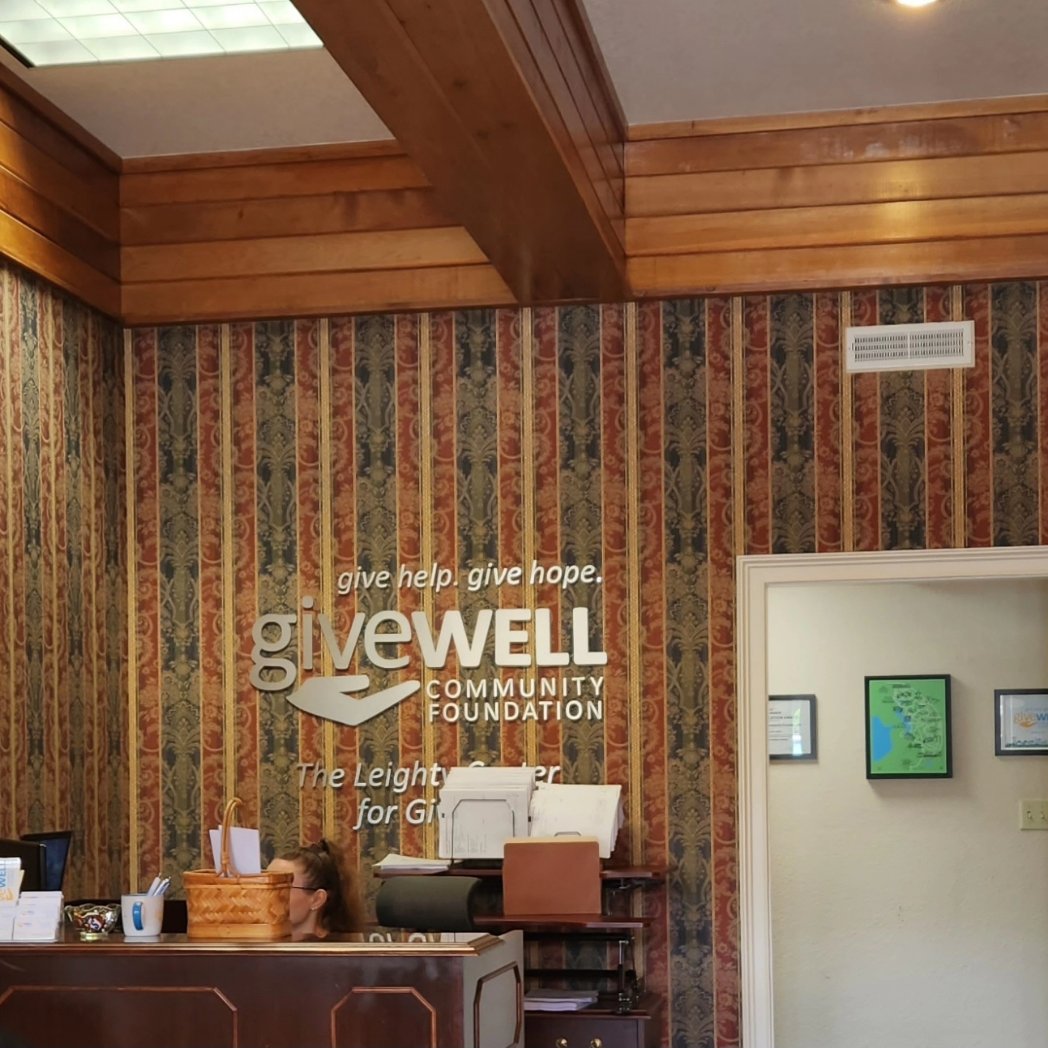Our lobby received a makeover yesterday, thanks to our friends at GiveWell Community Foundation!

They donated a few beautiful pieces of furniture to the Chamber building.