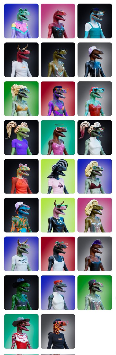 SixthyGTi's tweet photo. My reveal of raptors... ❤️

Feast your 👀!

#JPunks
#cleverGs
@JPunksNFT
@JPunkCommunity https://t.co/PaNARTcYB5