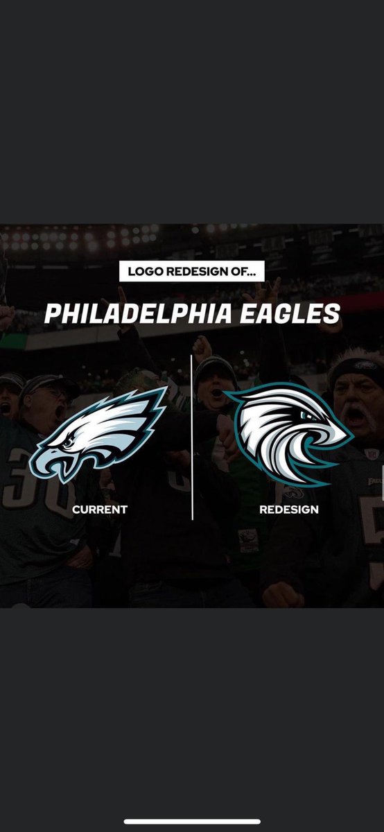 Who approved this? I just want to talk. God awful. STOP it. #Philadelphia #PhiladelphiaEagles