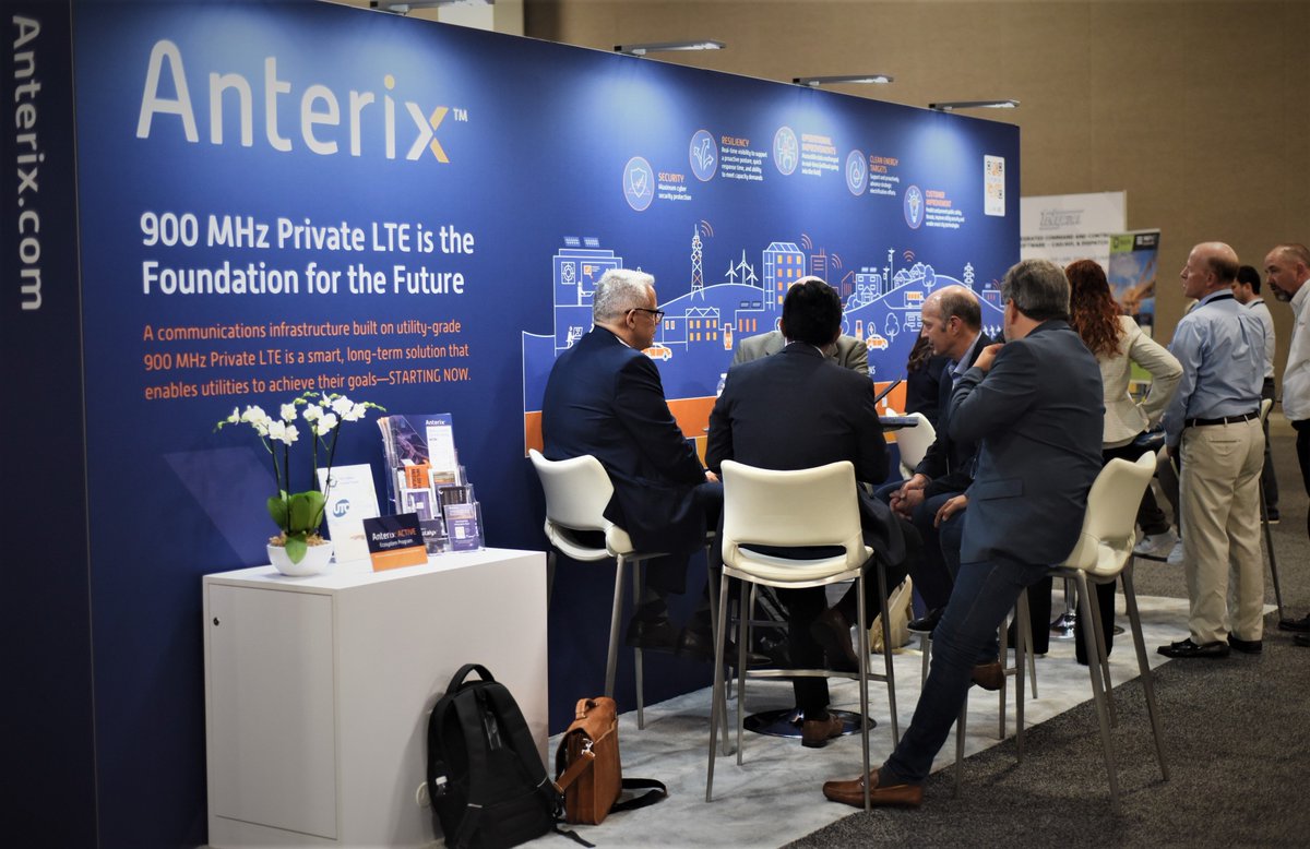 Anterix_Inc's tweet image. That&apos;s a wrap at #UTCTNT23! 🎬 We had a great time showcasing our #AnterixActiveEcosystem members’ #privateLTE solutions and connecting with #utility leaders. The conference brought together industry leaders to further modernize #utilities and we cannot wait to be back next year.