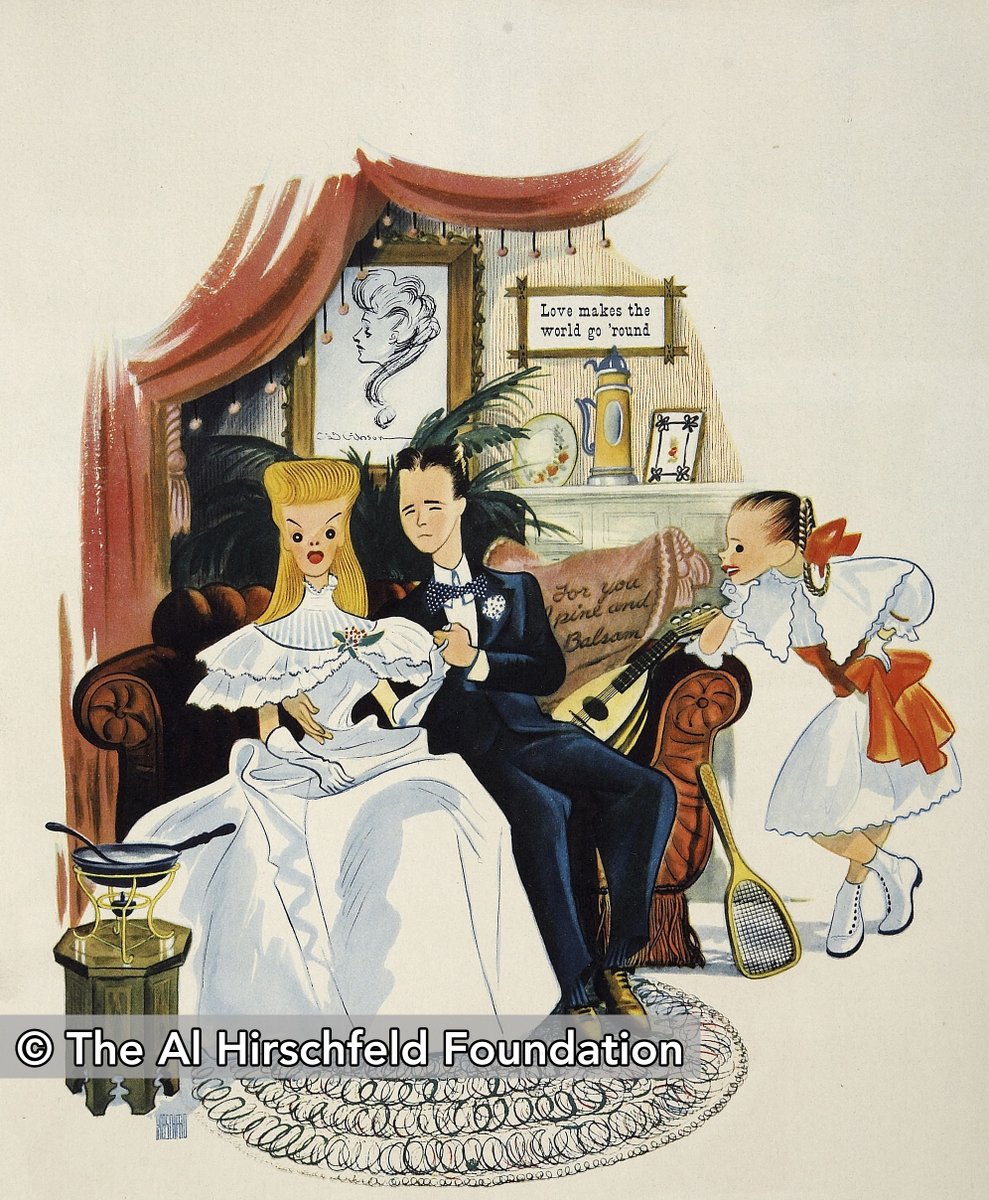 Al Hirschfeld tweet media