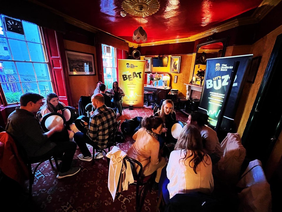 TheBodhranBuzz's tweet photo. Brilliant evening in @kehoesdub with the team in @ProvecaIreland (medicines for children) thanks for having us guys! ๐๐ #thebodhranbuzz #medicineforchildren #medicineforthesoul #teambuilding https://t.co/WsztiOcXSU