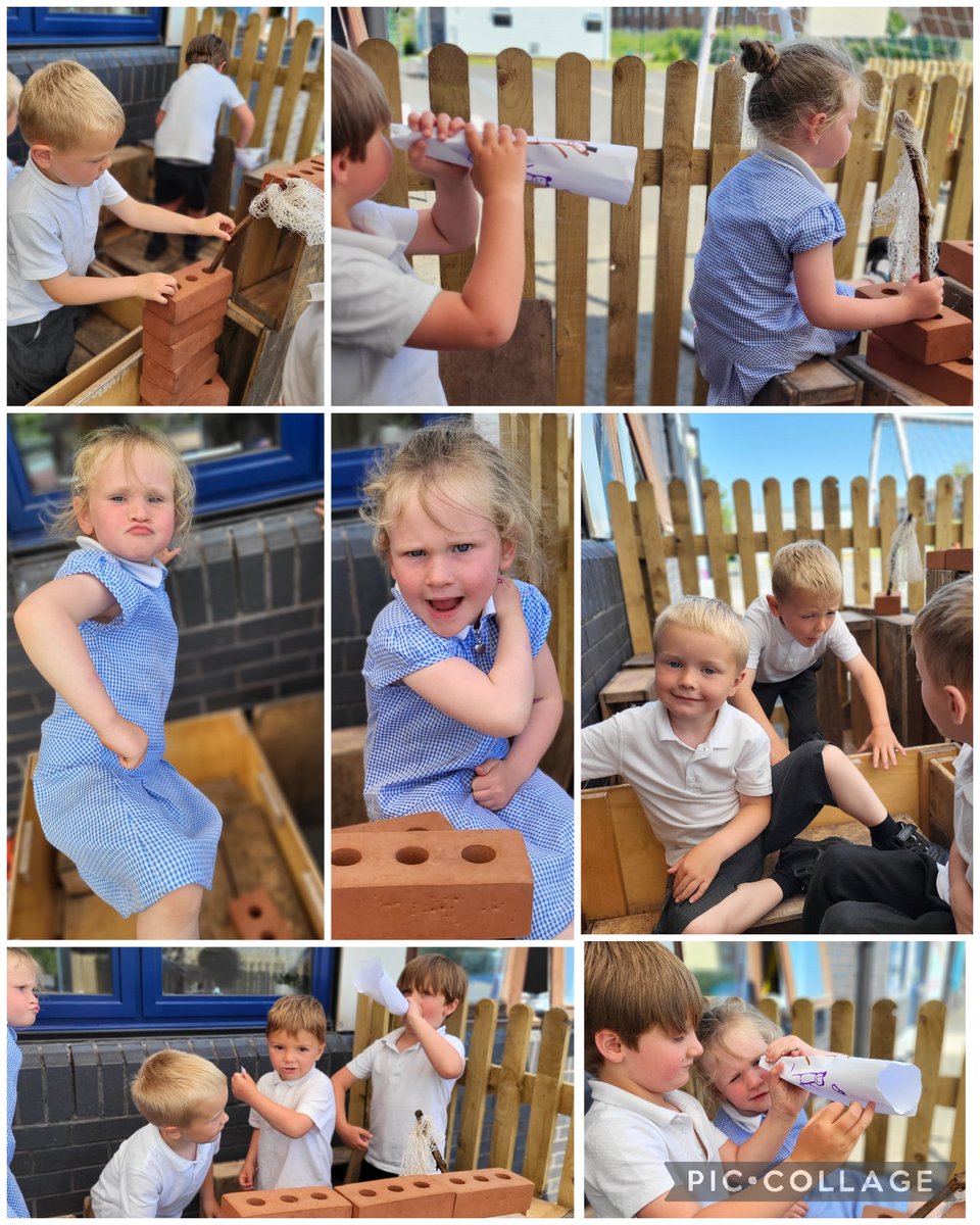 CastlewayYear1's tweet photo. A beautifully busy day in Reception class! Building pirate ships, exploring the seashore, and hunting for minibeasts are just some of the things we got up to today! #EYFS @WeAreCastleway https://t.co/cm2DEQnqjG