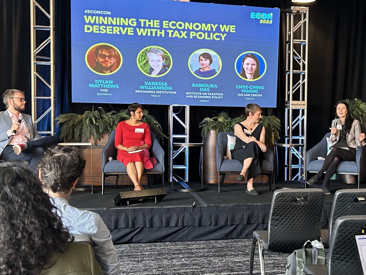 amyhanauer's tweet image. Fiery closing panel at #EconCon. We have a long way to go. And we have a lot to celebrate. @Kamolika_Das @dashching