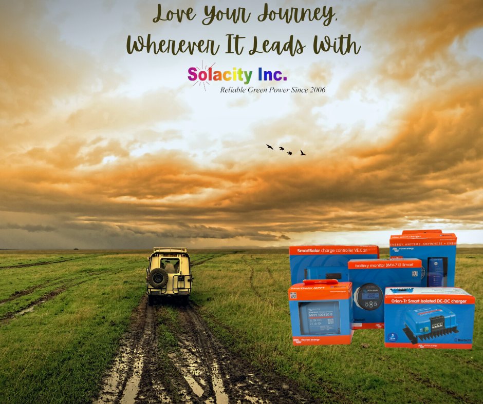 SolacityInc's tweet image. Solar charging? Try Victron's MPPT controllers! Alternator charging? Victron's Orion chargers will do it. Monitoring your system anywhere you go? A Victron GX device will work. Watching TV in a cornfield? Victron has you covered for anything... really! 

solacity.com/shop/filters/b…