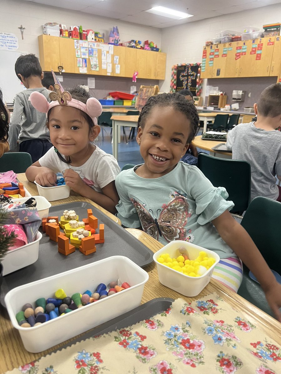 Sound hunts, numbers, and lots of creativity during our centres this week. <a href="/albert7185/">@albert_DPCDSB</a>