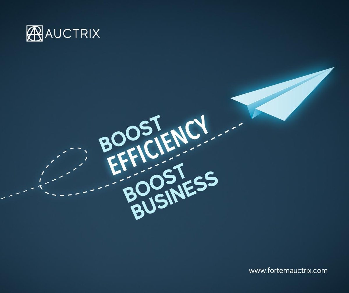 fortemauctrix's tweet photo. Boost your business success with Auctrix's backend process management.

Let our experts optimize your operations and reduce costs.

Embark on a transformative journey at https://t.co/YslweBFw1f! 

#Auctrix #BPO #BusinessEfficiency #Outsourcing #Tech #Finance #WorkFromHome https://t.co/CjKl23EU6q