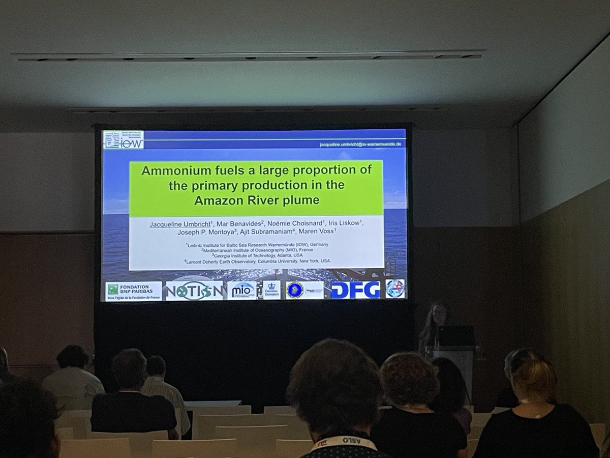 Enjoyed my first talk at a big conference... <a href="/NOTION_project/">NOTION</a> <a href="/FondationBNPP/">Fondation BNP Paribas</a>
#aslo2023 #conference #science