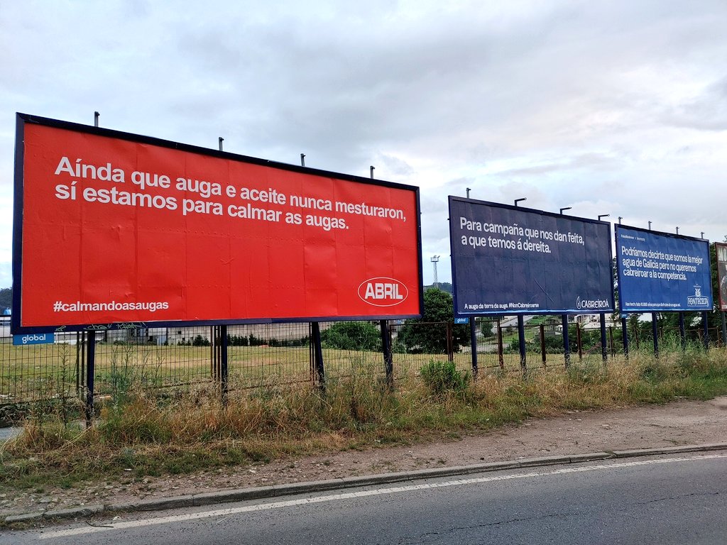 #Round4 😁 - Aceites Abril 🫒 se suma a la batalla para poner paz 🕊 

#CalmandoAsAugas 😆

#NonCabreiroarse 💧 

<a href="/Fontecelta_SA/">Fontecelta</a> ↔️ <a href="/cabreiroa/">Cabreiroá</a>