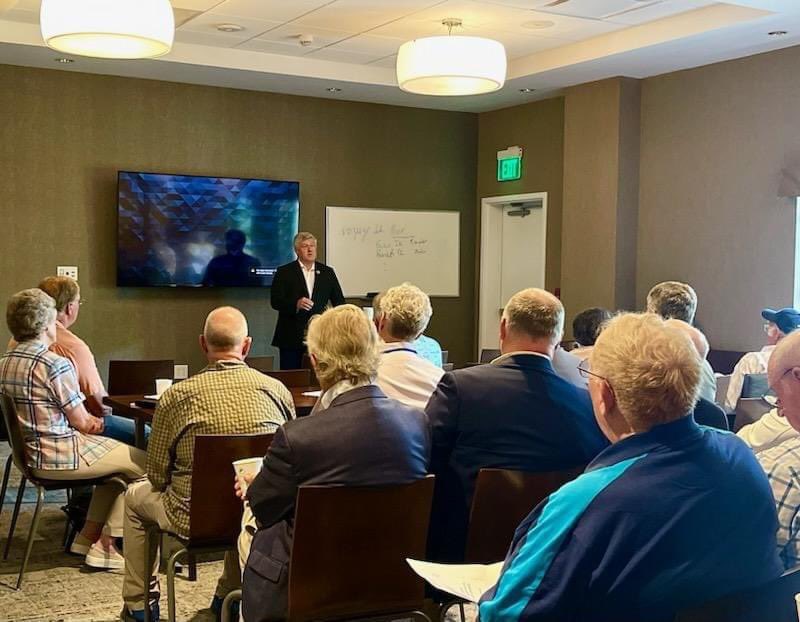 BrownCSIMT's tweet photo. Thanks to the Montana Association of Mutual Insurance Companies for allowing me to speak regarding tightening in the reinsurance markets, our recent leg. session, innovation, and our agency's regulatory philosophy.
#MutualInsurance #MAMIC #Insurance #Reinsurane #CSIMT https://t.co/dOOBT6Frdy