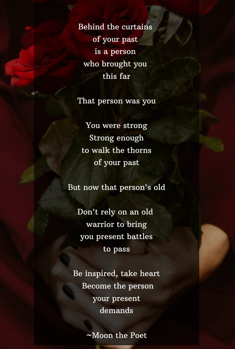 Poem 'Person of Your Past'  
 #poetry #poems #poetrycommunity #poetrylovers #poetrytwitter #moonthepoet #poetsofTwitter #creativewriting #CreativeSociety