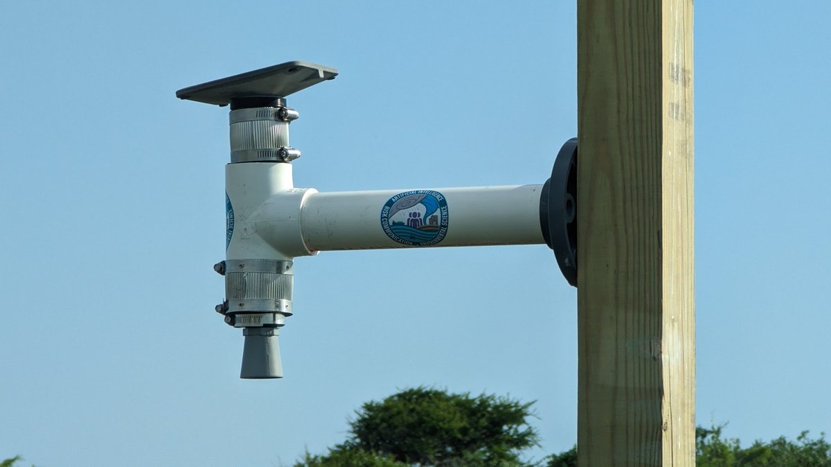 cbiai2es's tweet photo. On Thursday June 8th, 2023, CBI AI2ES UGRA Cliff Ehrke got to test his design for holding a Hohonu water level sensor in Calhoun County. Some of the coastal roads get flooded and the sensor will help monitor flooding and build an AI predictive model. #AI2ES #CBIAI2ES #TAMUCC https://t.co/WmnpxrtZr9