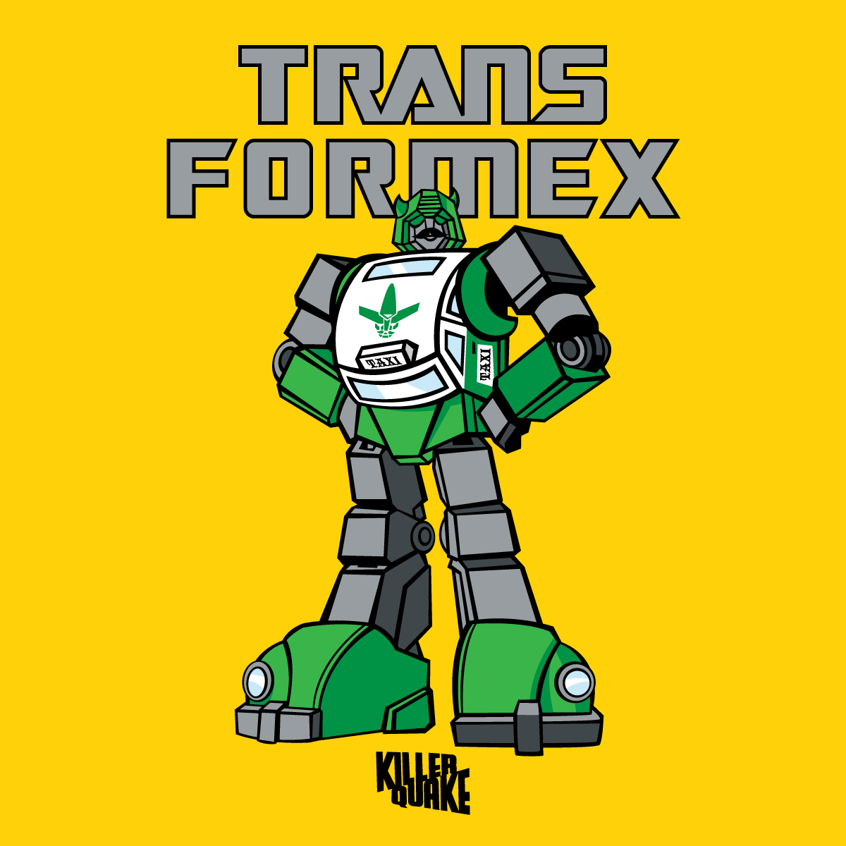 Killer_Quake's tweet photo. Vochobot 🇲🇽
Visita nuestra tienda 👉 https://t.co/du1Kb1XUKk
#Transformers #Taxi #TaxiDF #Vocho
#Mexico #CDMX #retro #parodia https://t.co/JtrFkCF8Wz