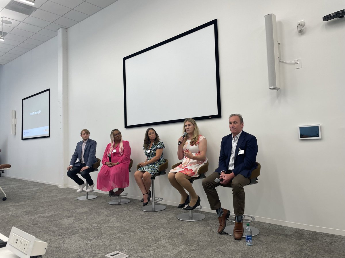 LAEDC's tweet image. As a part of #TechWeek2023, LAEDC&apos;s Future of Tech centered on the power of technology in driving innovation and building an equitable economy.

The Future Forum series is sponsored by @DominguezHills with special sponsorship from @Microsoft to commemorate #TechWeek2023.