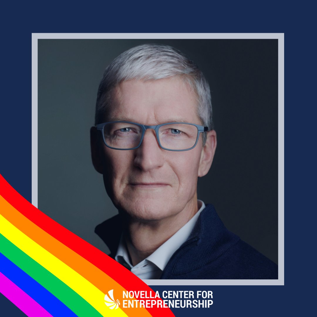DYK: In it's 68 year history, Tim Cook is the first openly LGBTQ Fortune 500 CEO! Since 2011, he has paved the way for others. #CVLCohort10 #consciousventurelab #baltimore #equitech #startup #acceleratorprogram #socialimpact #consciouscapitalism