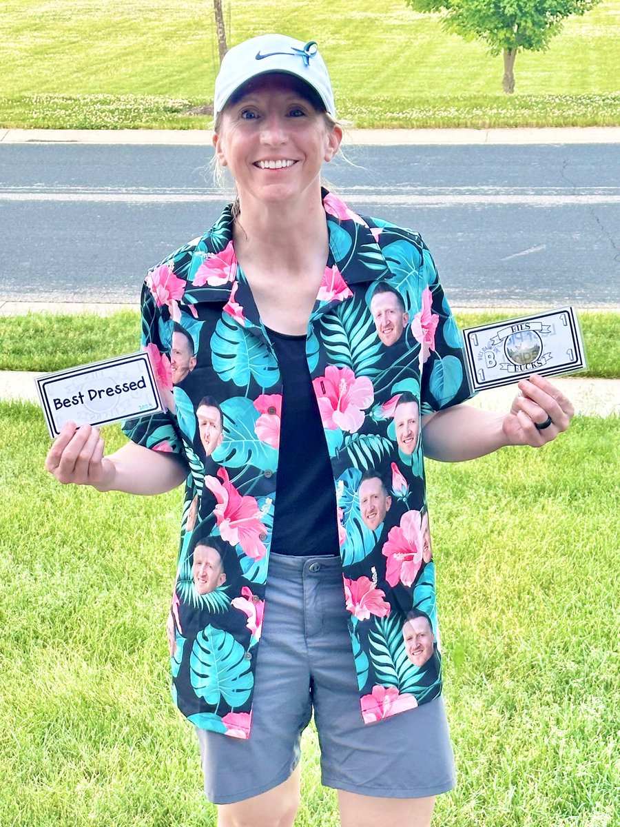 Cara Prideaux, MD (@caraprideaux) on Twitter photo What a beautiful day for <a href="/MayoPMRRes/">Mayo Clinic PM&R Residency</a> #wellness outing - the 1st annual #MickBies Memorial Golf Scramble in memory of an incredible friend and colleague.
Hawaiian shirts all around but I’m proud to say I won #bestdressed
Get ready for a donation in Mick’s honor <a href="/afspnational/">American Foundation for Suicide Prevention</a> What a beautiful day for <a href="/MayoPMRRes/">Mayo Clinic PM&R Residency</a> #wellness outing - the 1st annual #MickBies Memorial Golf Scramble in memory of an incredible friend and colleague.
Hawaiian shirts all around but I’m proud to say I won #bestdressed
Get ready for a donation in Mick’s honor <a href="/afspnational/">American Foundation for Suicide Prevention</a>