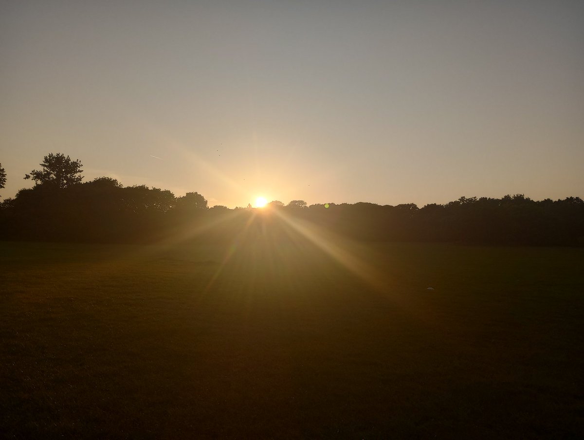 RevDJSnowball's tweet image. Evening walk in #SouthOxhey.