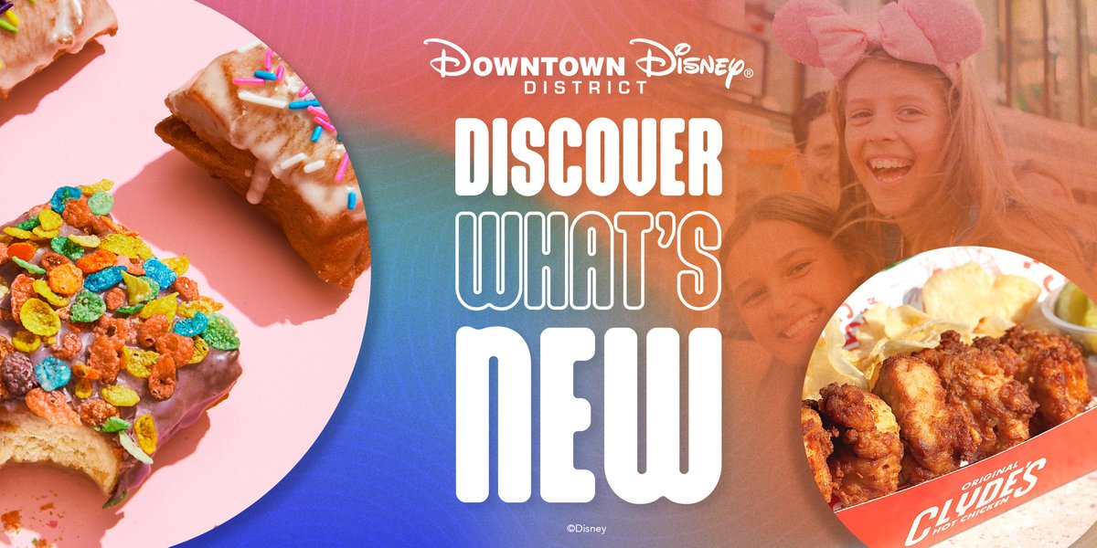 Downtown Disney District at @Disneyland is announcing some tasty new updates! 🍽️ ✨ Check out the new flavors you can experience now: di.sn/6019OL58x