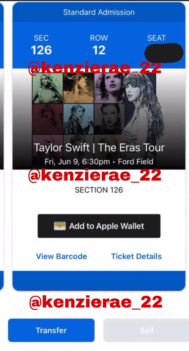 Eras Tour Resell tweet media
