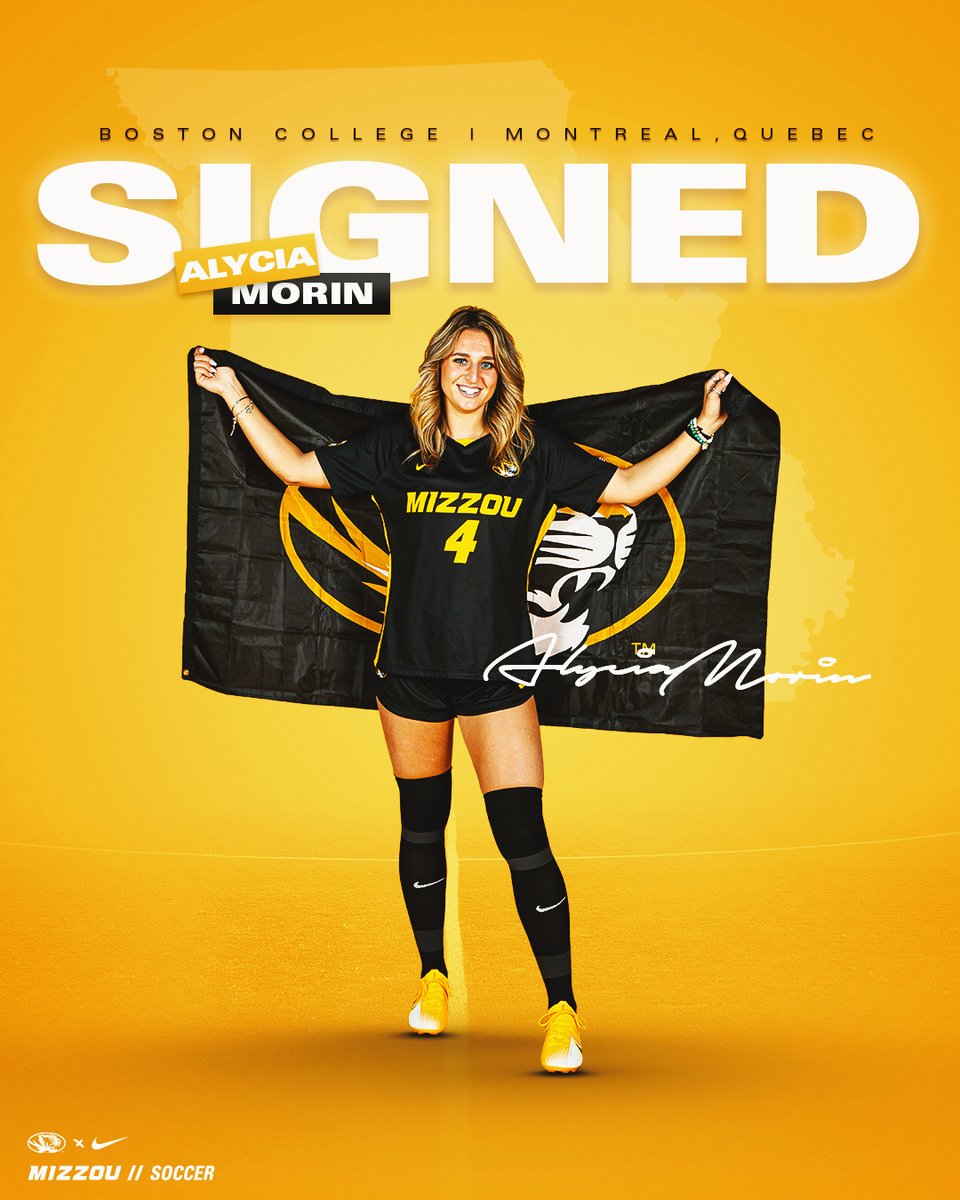 Graduate Transfer Alycia Morin Joins Soccer Ahead of 2023 Season 🇨🇦

🗞️ bit.ly/3NmCnAC

#MIZ🐯 #TakeTheStairs⚽️