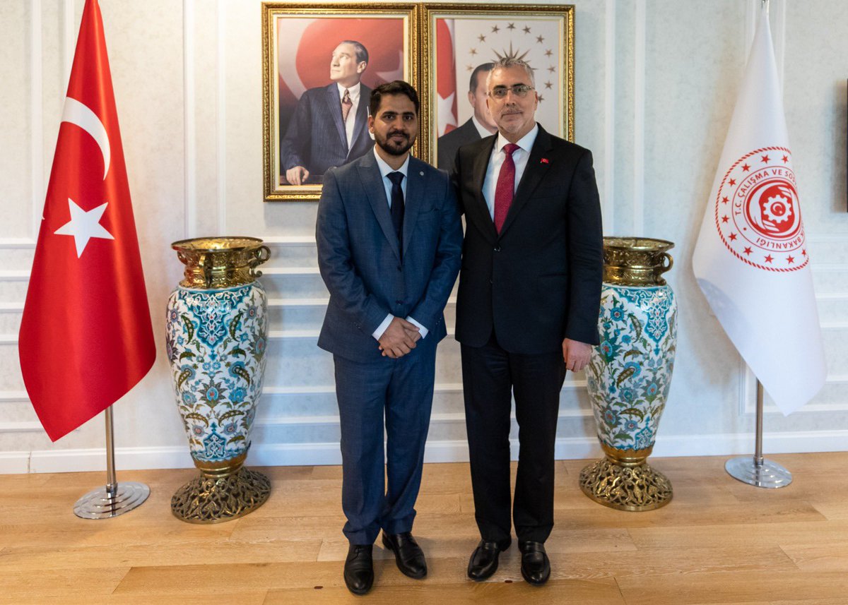 Md. Sajid KHAN (@sajidkhanmsw) on Twitter photo Heartiest Congratulations to <a href="/isikhanvedat/">Prof. Dr. Vedat Işıkhan</a> my dearest supervisor & Minister <a href="/csgbakanligi/">T.C. Çalışma ve Sosyal Güvenlik Bakanlığı</a> Türkiye🇹🇷Confident that your leadership will bring transformation to labor fraternity. Grateful for all opportunities & support throughout my PhD. Congratulations for the new role sir! Heartiest Congratulations to <a href="/isikhanvedat/">Prof. Dr. Vedat Işıkhan</a> my dearest supervisor & Minister <a href="/csgbakanligi/">T.C. Çalışma ve Sosyal Güvenlik Bakanlığı</a> Türkiye🇹🇷Confident that your leadership will bring transformation to labor fraternity. Grateful for all opportunities & support throughout my PhD. Congratulations for the new role sir!