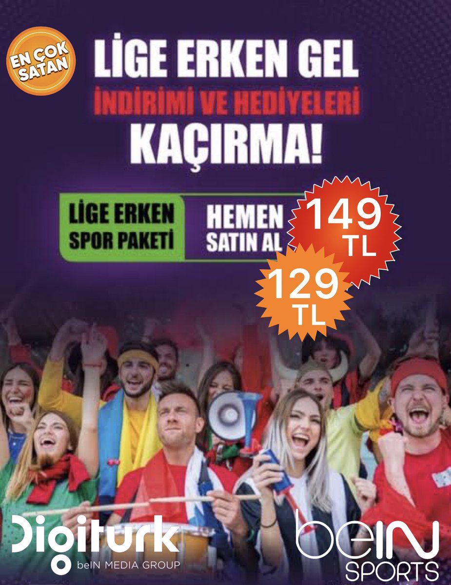 Digiturk_Basvur's tweet photo. ⚽Sporun Yıldızı Tüm Maçlar 149 TL⚽Taraftar Paketi 12 Ay Sabit 129 TL⚽2023- 2024 Sezonu https://t.co/abo8FzGtBF