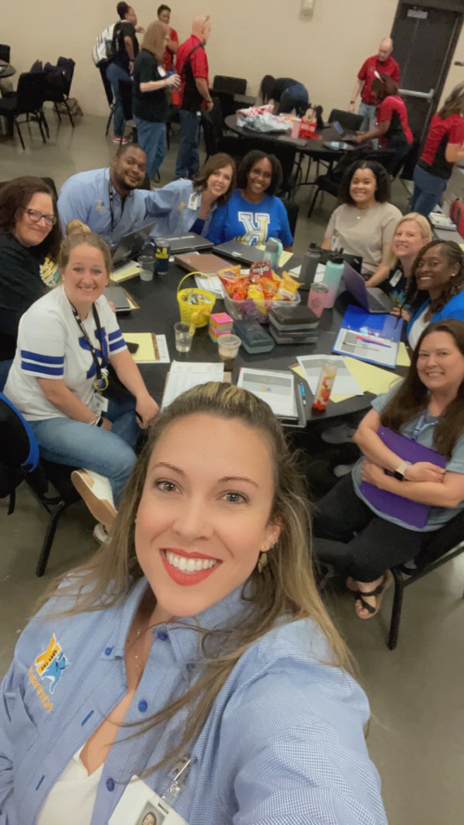 Kleb Leadership getting ready for a fantastic school year at the CIP Party!