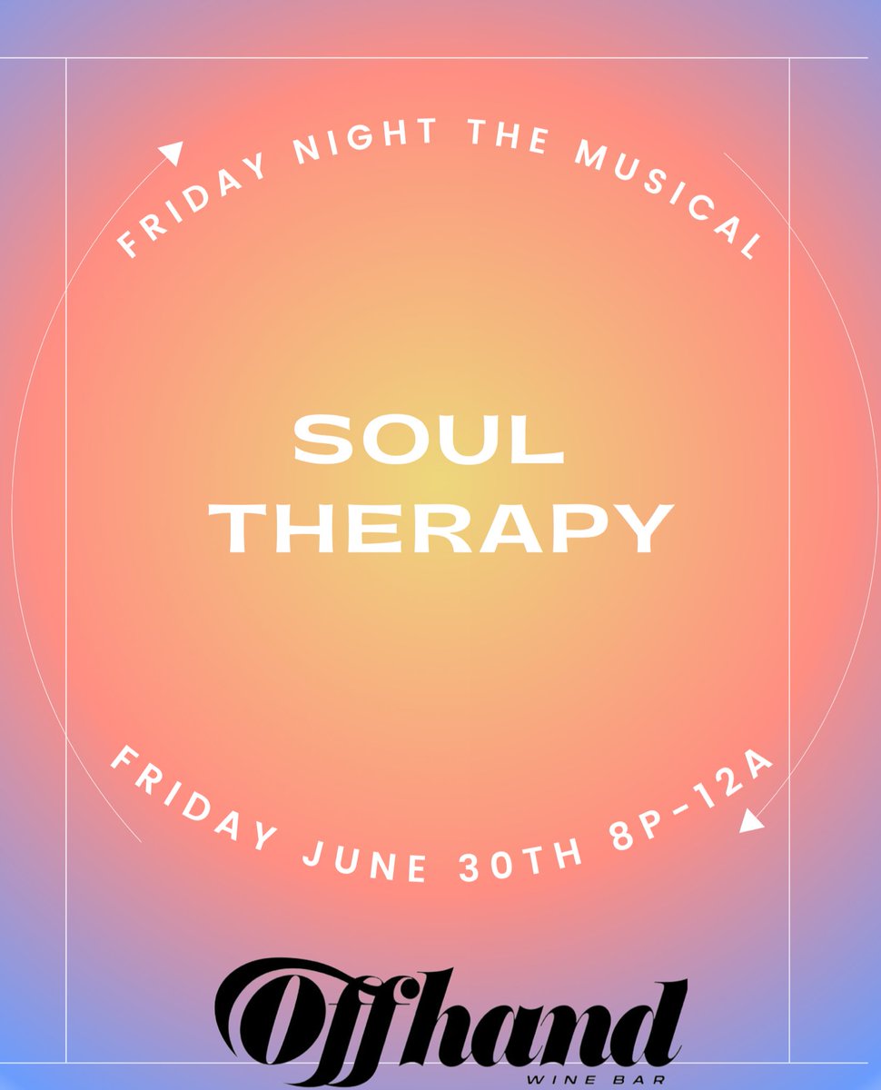 Fri June 30th back at Offhand in Santa Monica!