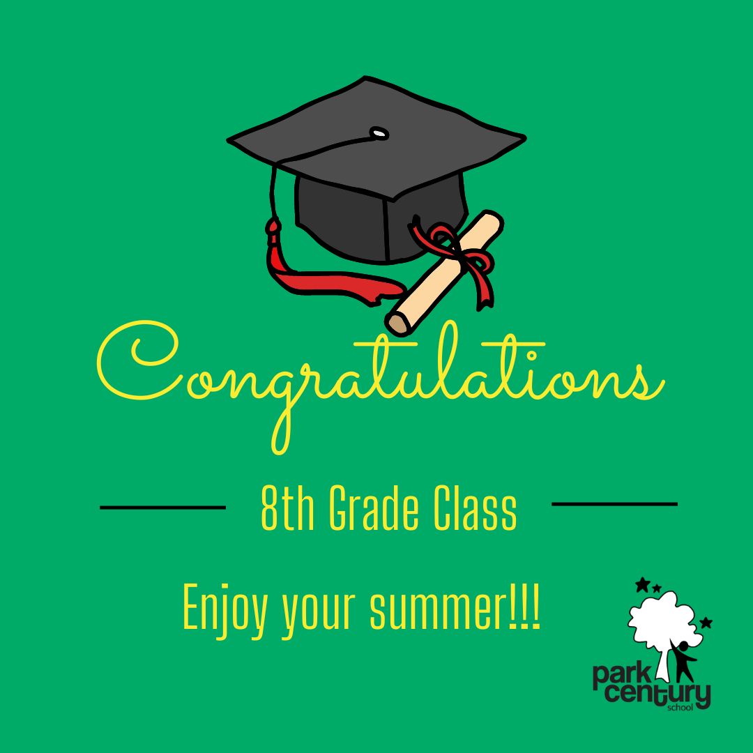 Congratulations to the Park Century School 8th Grade Class!   You have reached a significant milestone, and we congratulate you on your achievement.  Have a fantastic summer!
#graduation #graduate #graduates #school #LA #CA #smile #california #fun #congrats #Congratulations