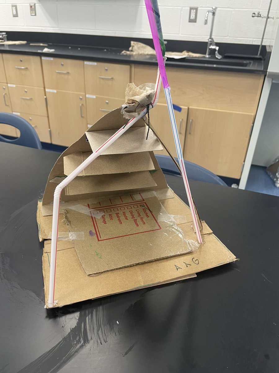 We built earthquake proof buildings and put them to the test!! #STEM <a href="/LrmsWolves/">LRMSWolves</a>