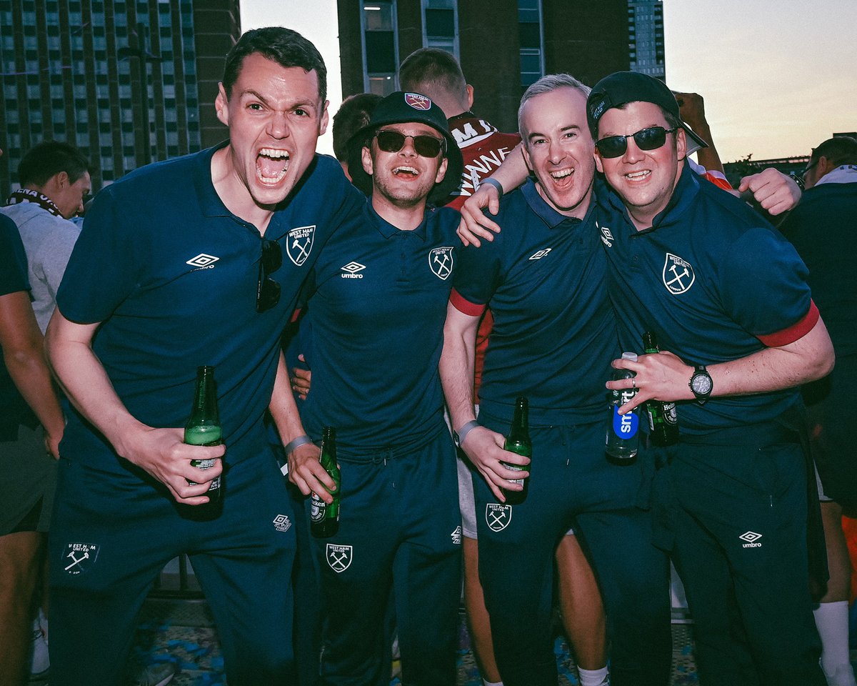 Just wow.

These last two days have been the most surreal, unforgettable, exhilarating experience.

So privileged to be a part of telling the story of our UEFA Europa Conference League victory.

Come on you Irons! ⚒️

#COYI #UECLfinal