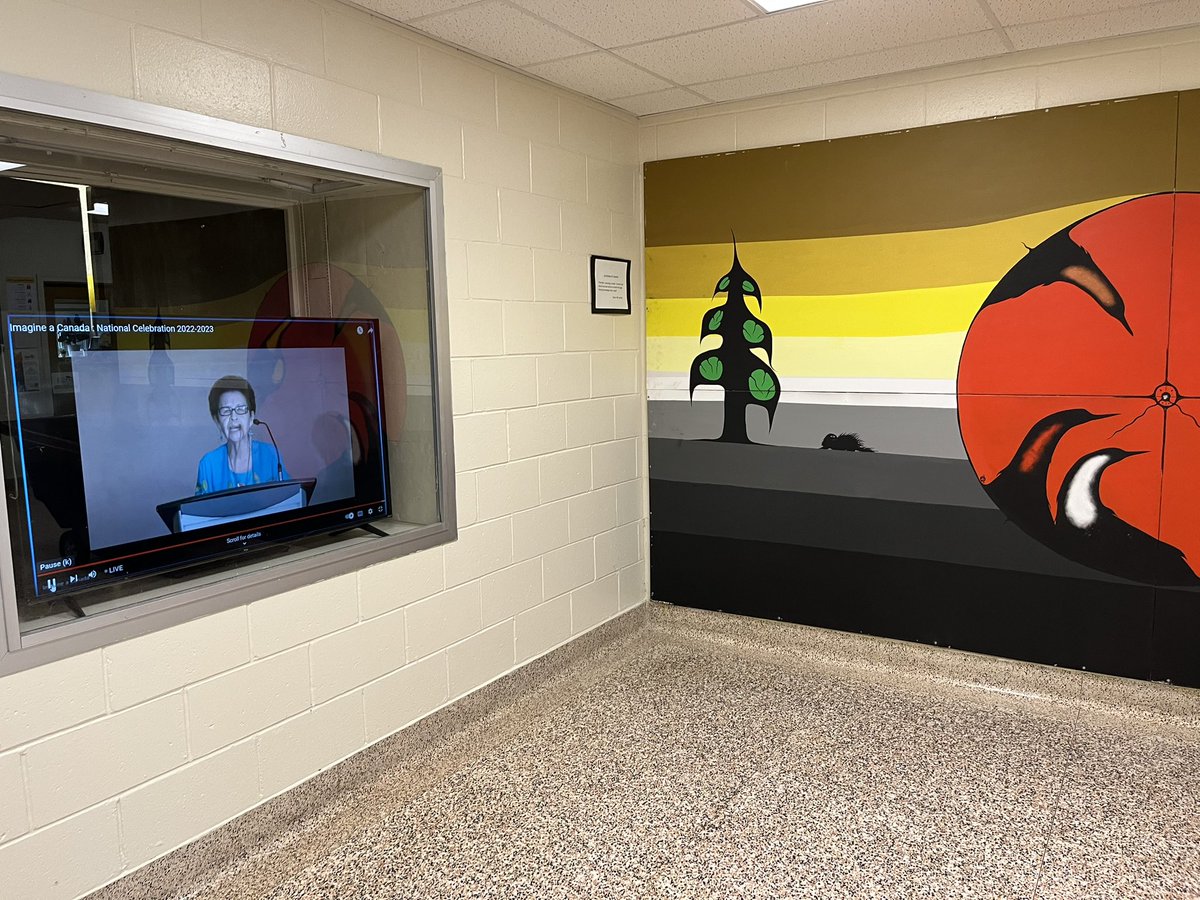 Alt_ContEd_LDSB's tweet image. So wonderful to see @KatarokwiLC students sharing their vision. We were tuned in from Kingston!