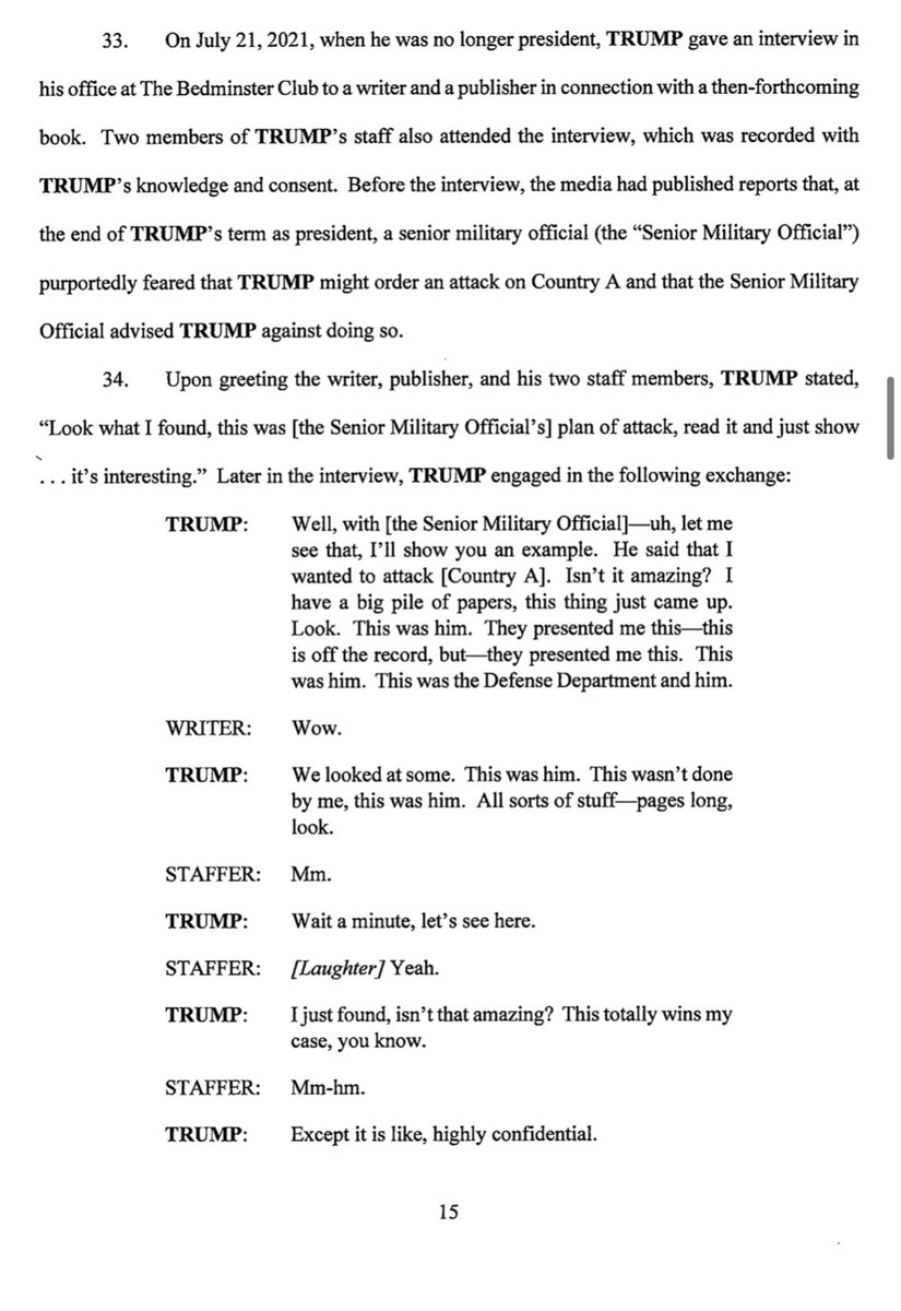 Adam Gaertner 🇺🇸 on Twitter "They have Trump dead to rights. Yeah, pretty much every single