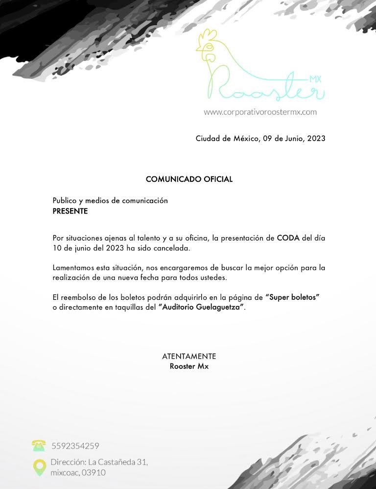 OAXACA, Aviso importante 🚨⚠️