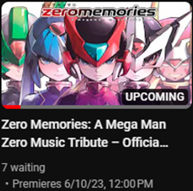 FrozenithMusic's tweet photo. See you tomorrow on the premiere of ZERO MEMORIES!
Activate the notification now: https://t.co/JQOAeSvoNO
#megaman #rockman #zeromemories #frozenith #blopa https://t.co/wLqNpO03Re
