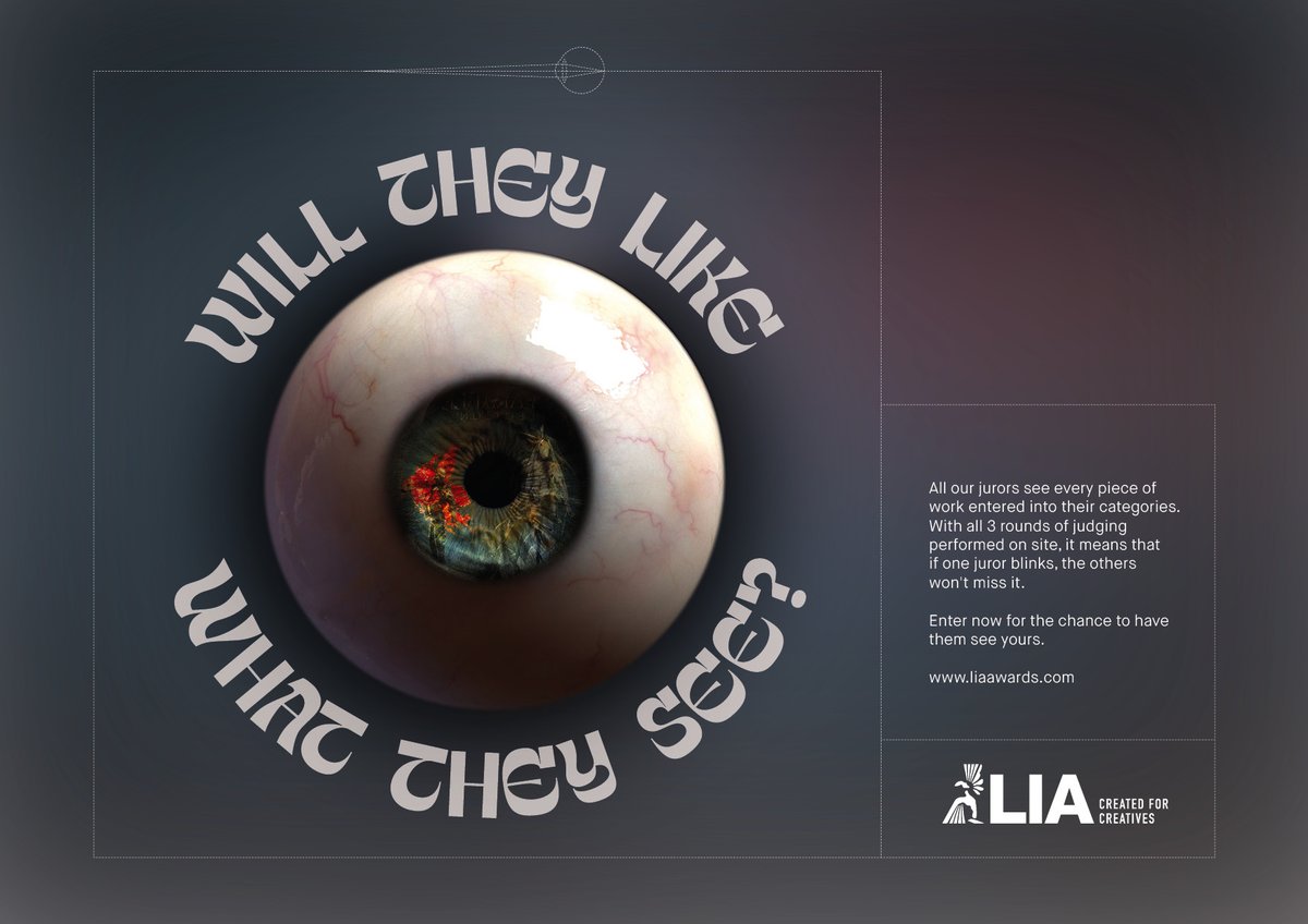 First Entry Deadline is 15th June. Enter Now!
Artwork cc: John McPartland at Ogilvy Health UK. Thank you! <a href="/john_mcpartland/">John McPartland</a> <a href="/OgilvyHealthUK/">Ogilvy Health UK</a> 
 #LIA #LIAawards #LIAjudging #Awards #Creativity #EnterLIA #Creative 
liaentries.com/submitentry/