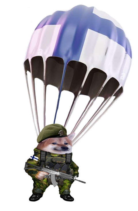 Uh... guys... the Finns may have opened a second front...

Email Finnish Paratrooper fella delivery @Official_NAFO @BravoKilo6464 @Kama_Kamilia @goblin__soup