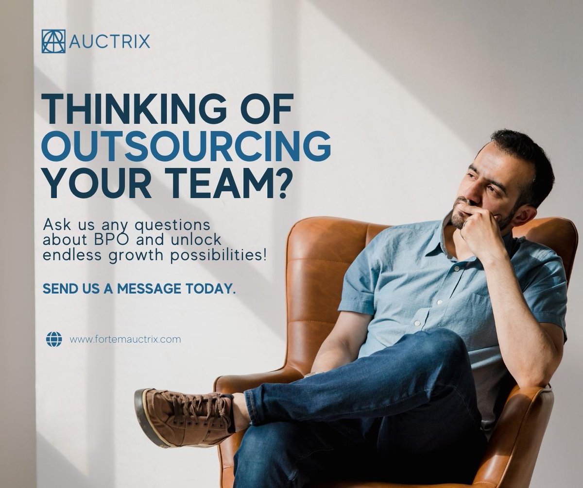 Got questions about BPO? We at Auctrix have answers! Let's revolutionize your business processes together. Get in touch today!

#Auctrix #BPO #Outsourcing #BusinessTransformation