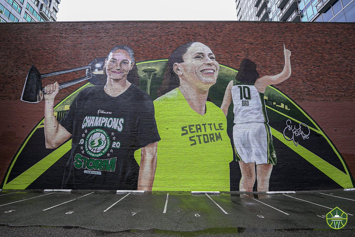 seattlestorm's tweet photo. Visit the mural at 2030 1st Ave in Belltown! 

#10forever https://t.co/Q8kR0pqkdn