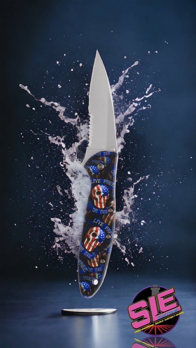 taking your knife to the next level. #sarasota #customprinting