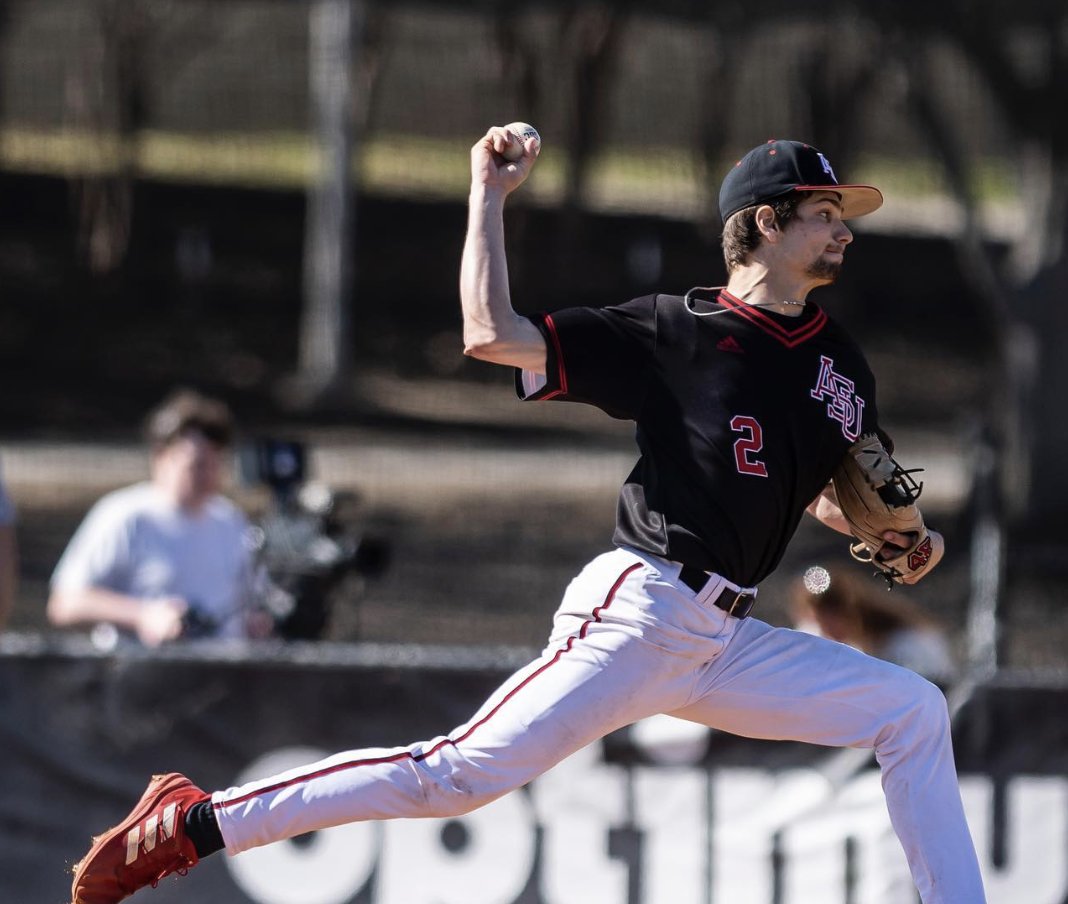Zach_Berry's tweet photo. Ole Miss and Mike Bianco strike again in the NCAA Transfer Portal, grabbing Arkansas State two-way player Kyler Carmack. The redshirt freshman has electric stuff on the mound and caught the eye of MLB scouts in 2023.

@OMSpiritOn3 has more here
https://t.co/Yr2CufJJLU https://t.co/iY40yxvbIF