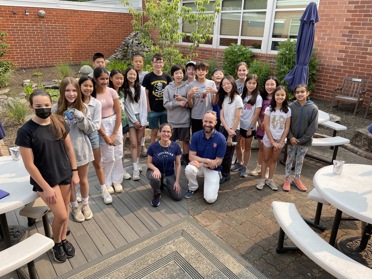 Quote from the ⁦<a href="/haycockcougar/">Haycock Elementary</a>⁩ newsroom today, “The news show was the best choice I made here. So much fun!”

Farewell to these crews! Our fifth graders are taking over for the last week of school. #HayFam