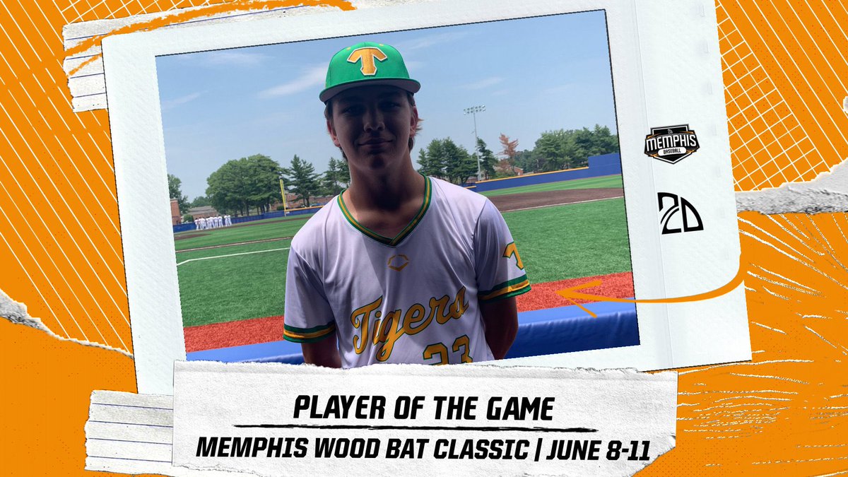 2D Sports Player of the Game (@2dsportspog) on Twitter photo ⭐️ PLAYER OF THE GAME ⭐️
Cade Reisinger: 4IP 6K 1H
Summer team: Memphis Tigers 15u
High school: Arlington High (2026)
#2DMemphis
<a href="/2DsportsTN/">2D Sports Tennessee</a> ⭐️ PLAYER OF THE GAME ⭐️
Cade Reisinger: 4IP 6K 1H
Summer team: Memphis Tigers 15u
High school: Arlington High (2026)
#2DMemphis
<a href="/2DsportsTN/">2D Sports Tennessee</a>