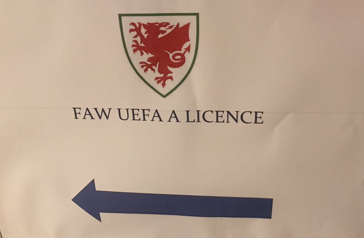 BenEvs2's tweet photo. Great 1st residential block on the @FAWales @UEFA_A_LICENCE 
Was great to meet so many coaches from around the world and learn from some of the best @FAWCoachEd coaches/mentors. https://t.co/cvDTrlWsgR